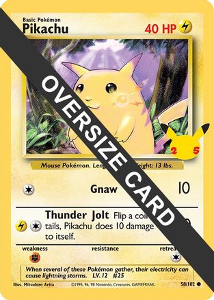 Pikachu 058  First Partner Pack - Promo