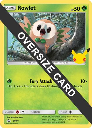 Rowlet  First Partner Pack - Promo