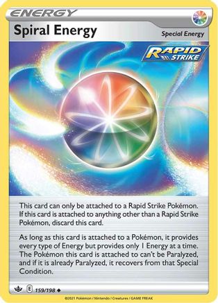 Spiral Energy 159  SWSH06 Chilling Reign - Uncommon