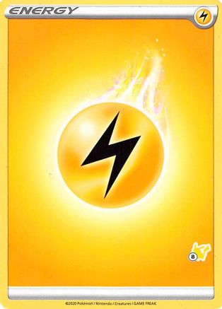Lightning Energy (#8 Pikachu Stamped)  Battle Academy 2022 - Promo