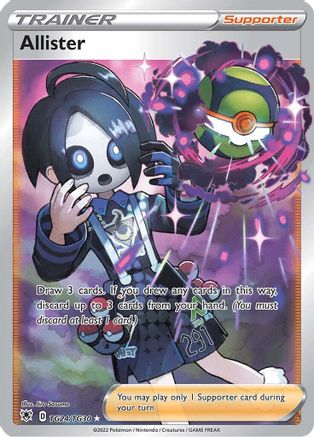 Allister TG24/TG30  - Holofoil SWSH10 Astral Radiance Trainer Gallery - Ultra Rare