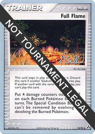 Full Flame - 2006 (Jimmy Ballard) 074  World Championship Decks - Uncommon