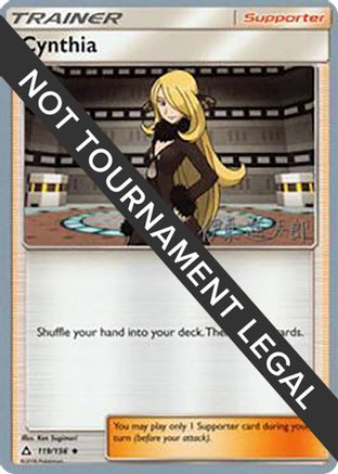 Cynthia - 2019 (Shintaro Ito) 119  World Championship Decks - Uncommon