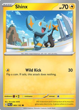 Shinx 069/193  SV02 Paldea Evolved - Common