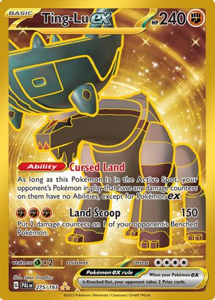 Ting 275/193  - Holofoil SV02 Paldea Evolved - Hyper Rare