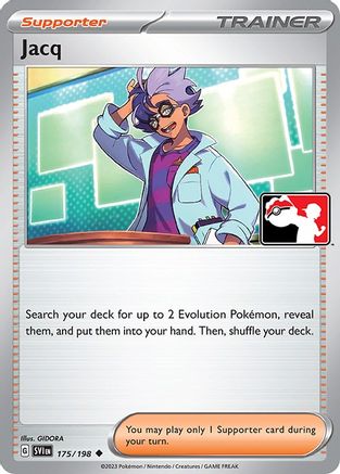 Jacq 175  Prize Pack Series Cards - Uncommon