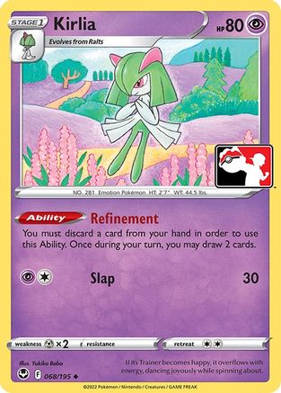 Kirlia 068/195  Prize Pack Series Cards - Uncommon