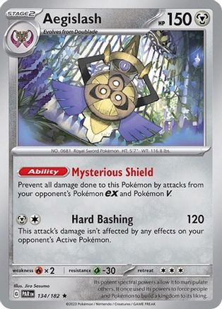 Aegislash 134/182  Deck Exclusives - Rare