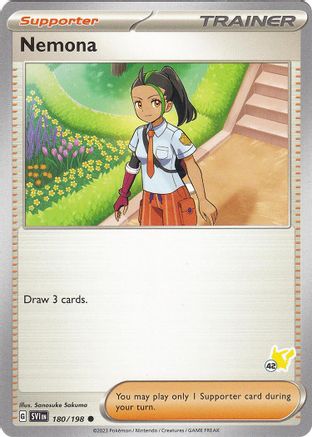 Nemona - Pikachu 42  Battle Academy 2024 - Common