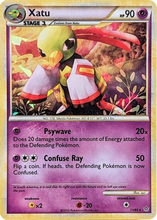 Xatu 011/95  - Holofoil Blister Exclusives - Holo Rare