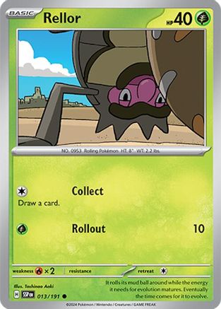 Rellor 013  - Reverse Holofoil SV08 Surging Sparks - Common