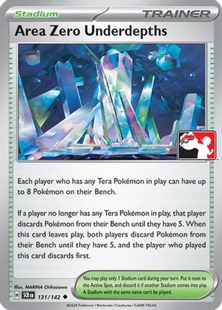 Area Zero Underdepths 131/142  - Holofoil Prize Pack Series Cards - Uncommon