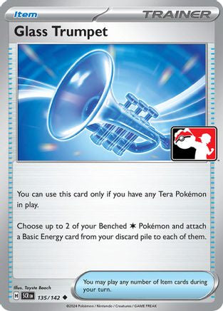 Glass Trumpet 135/142  Prize Pack Series Cards - Uncommon