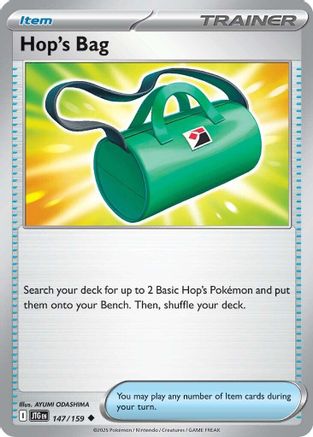 Hop's Bag 147  SV09 Journey Together - Uncommon