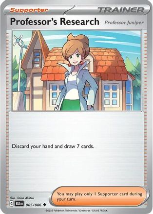 Professor's Research [Professor Juniper] 085  SV Black Bolt - Uncommon