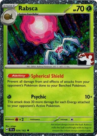 Rabsca 024/162  - Holofoil Prize Pack Series Cards - Uncommon