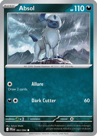 Absol 063  ME02 Phantasmal Flames - Common