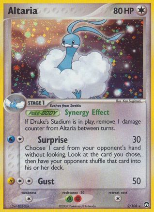 Altaria  - Holofoil Power Keepers - Holo Rare