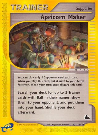 Apricorn Maker  - Reverse Holofoil Skyridge - Uncommon