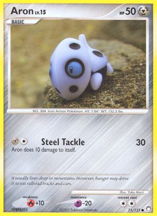 Aron 071  - Reverse Holofoil Mysterious Treasures - Common