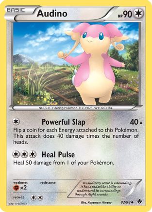 Audino  Emerging Powers - Uncommon
