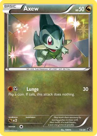 Axew (13) 013  - Holofoil Dragon Vault - Holo Rare