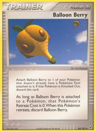 Balloon Berry  - Reverse Holofoil Deoxys - Uncommon