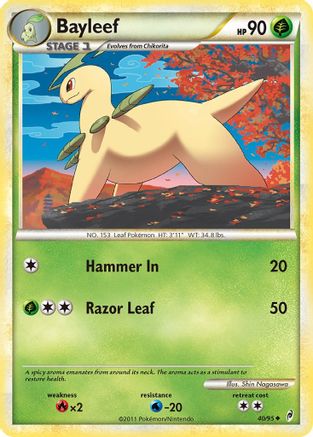 Bayleef 040  Call of Legends - Uncommon
