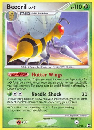 Beedrill  Rising Rivals - Rare