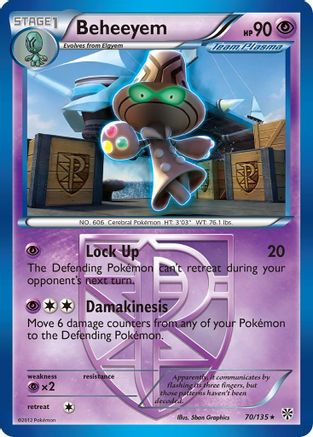 Beheeyem (Team Plasma)  Plasma Storm - Rare