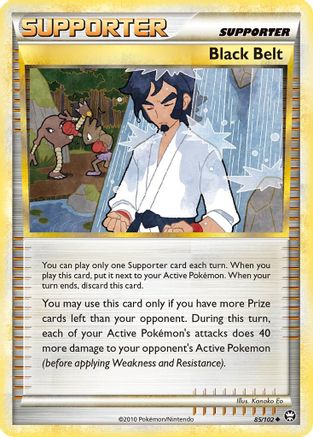 Black Belt  - Reverse Holofoil Triumphant - Uncommon