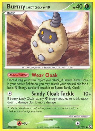 Burmy Sandy Cloak  Secret Wonders - Common
