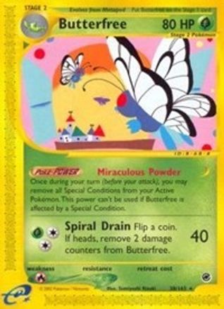 Butterfree (38)  Expedition - Rare
