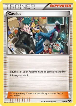 Cassius 115  XY Base Set - Uncommon