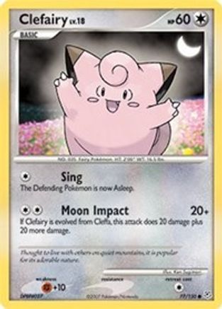 Clefairy 077  Diamond and Pearl - Common