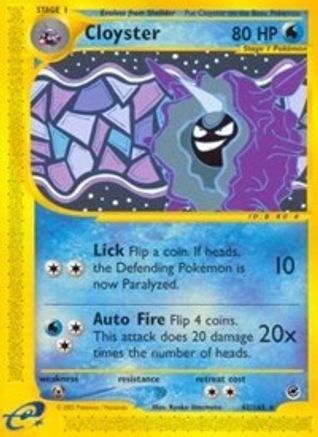 Cloyster (42)  - Reverse Holofoil Expedition - Rare