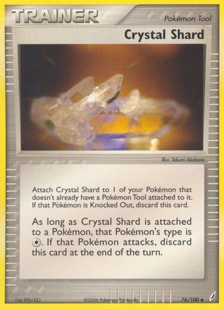 Crystal Shard/100  - Reverse Holofoil Crystal Guardians - Uncommon