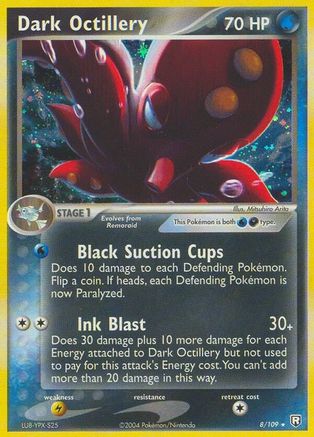 Dark Octillery 008  - Holofoil Team Rocket Returns - Holo Rare