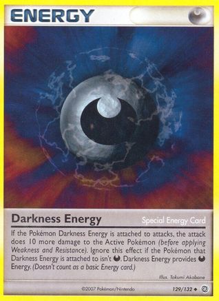 Darkness Energy  - Reverse Holofoil Secret Wonders - Uncommon