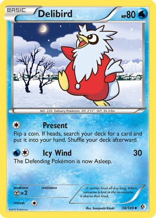 Delibird/149  Boundaries Crossed - Uncommon