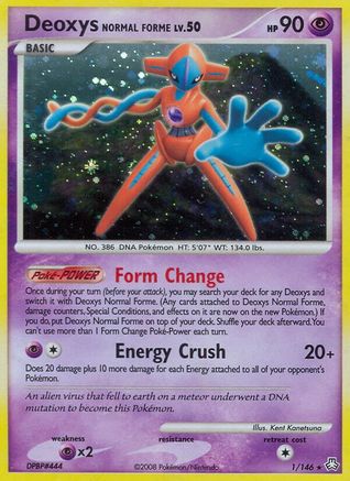 Deoxys Normal Forme  - Reverse Holofoil Legends Awakened - Holo Rare