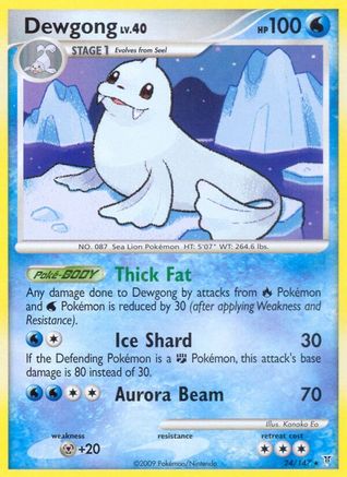 Dewgong  Supreme Victors - Rare