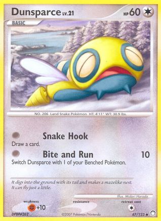 Dunsparce  Mysterious Treasures - Uncommon