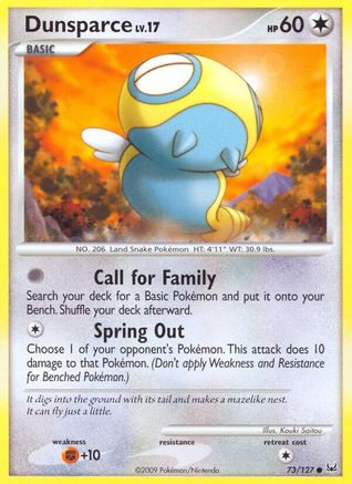 Dunsparce  Platinum - Common