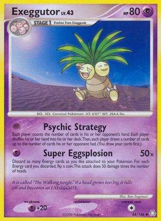 Exeggutor  Legends Awakened - Uncommon