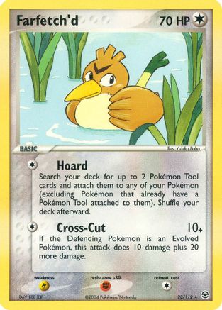 Farfetch'd  - Reverse Holofoil FireRed & LeafGreen - Rare