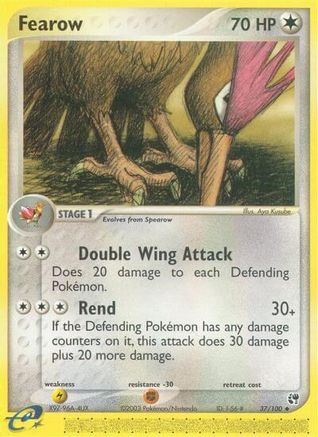 Fearow  Sandstorm - Uncommon