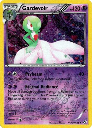 Gardevoir RC10  - Holofoil Legendary Treasures Radiant Collection - Uncommon