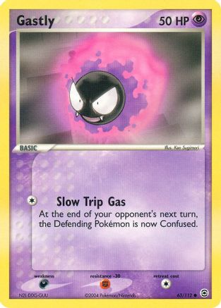 Gastly 063  FireRed & LeafGreen - Common
