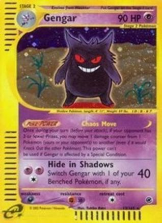 Gengar (13)  - Holofoil Expedition - Holo Rare
